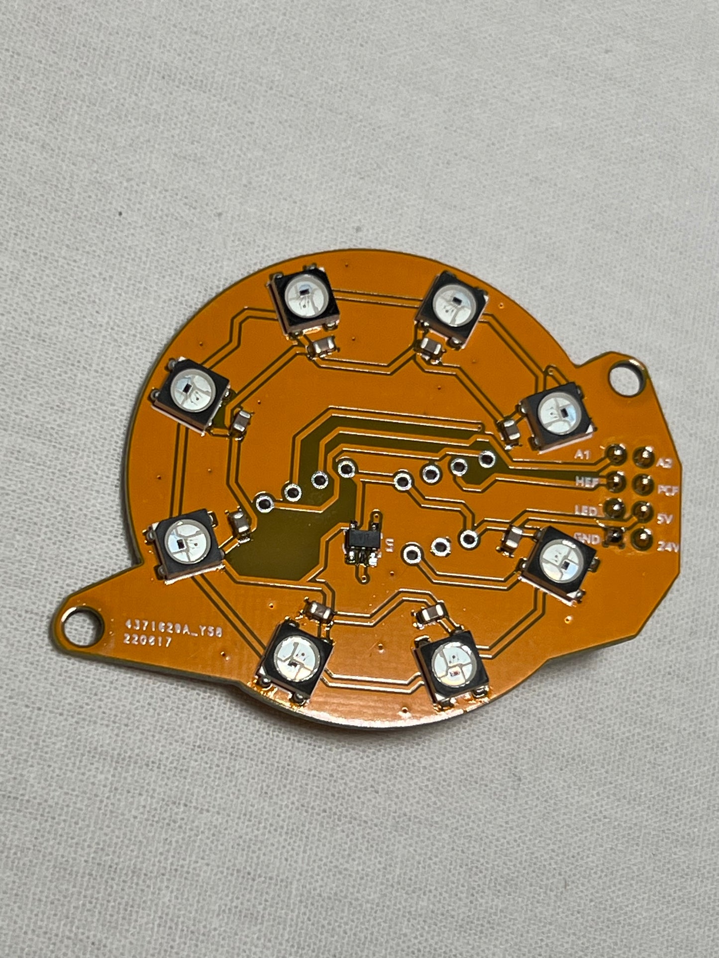 Two Part Stealthburner RGB Fan PCB
