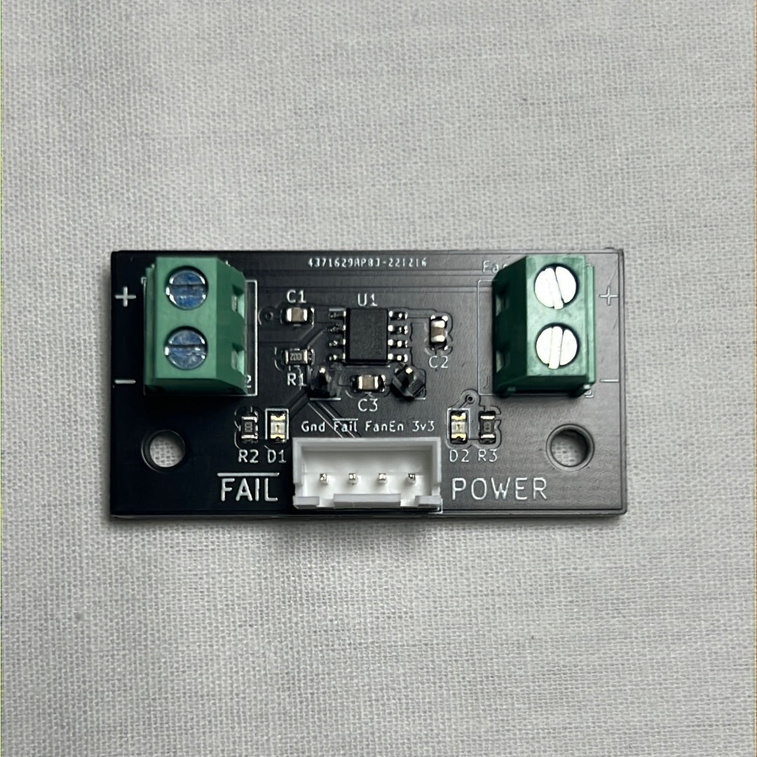 Fan Failure Detection Board by Tim Abraham