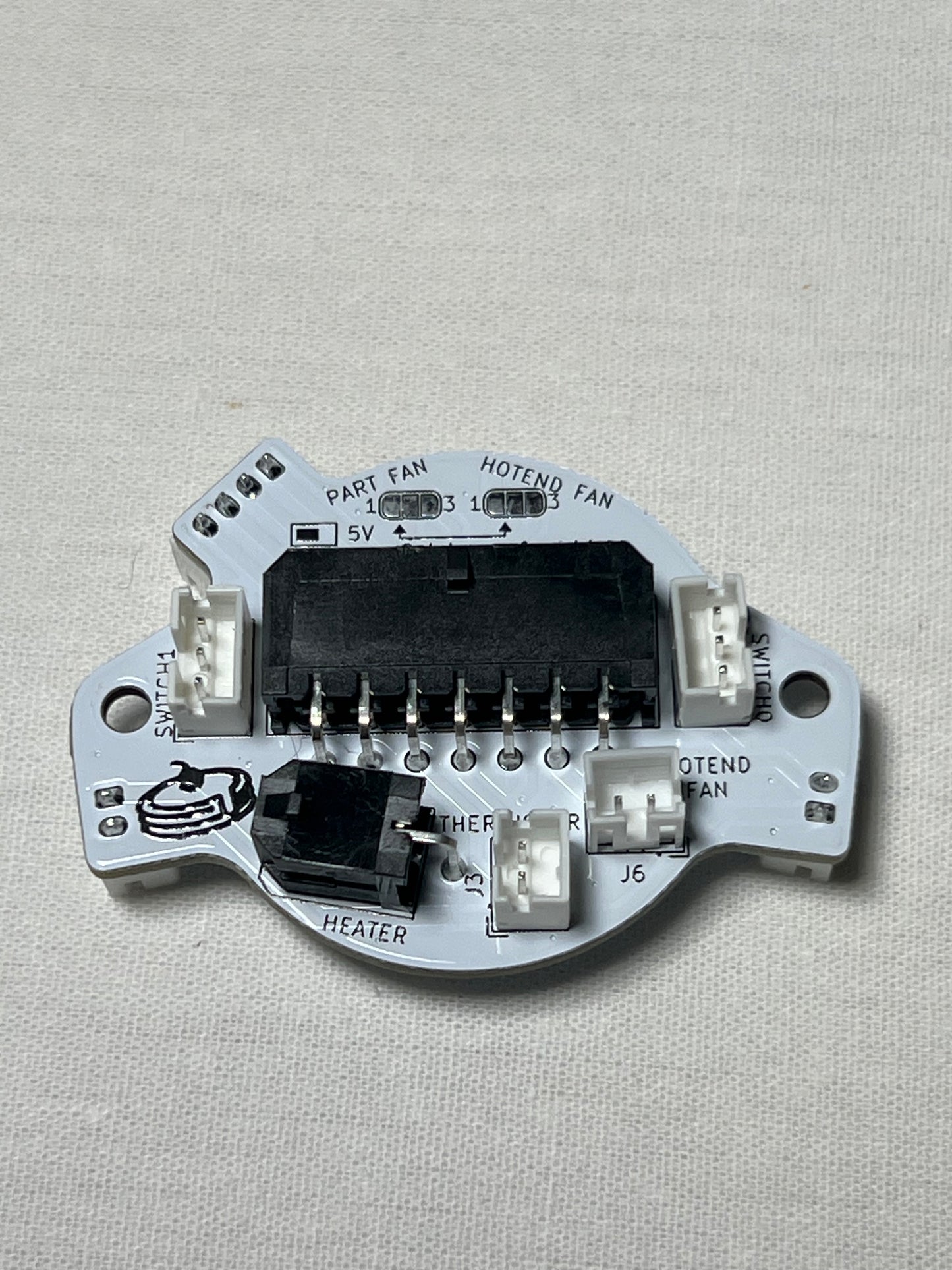 Pancake Toolhead Board by C. Mullër