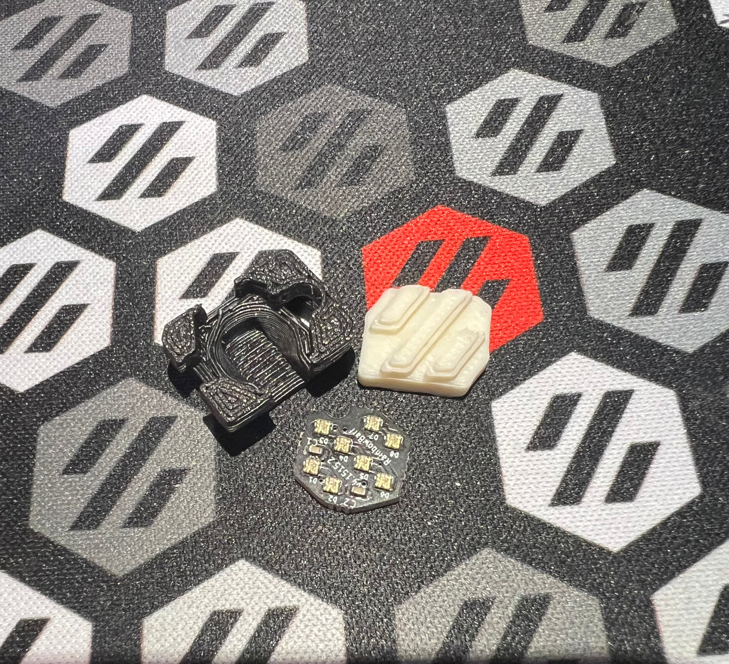 Rainbow Barf LED PCB and Printed Parts by Whopping and vinnycordeiro