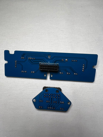V0 Umbilical Toolhead and Rear Frame PCB  Set
