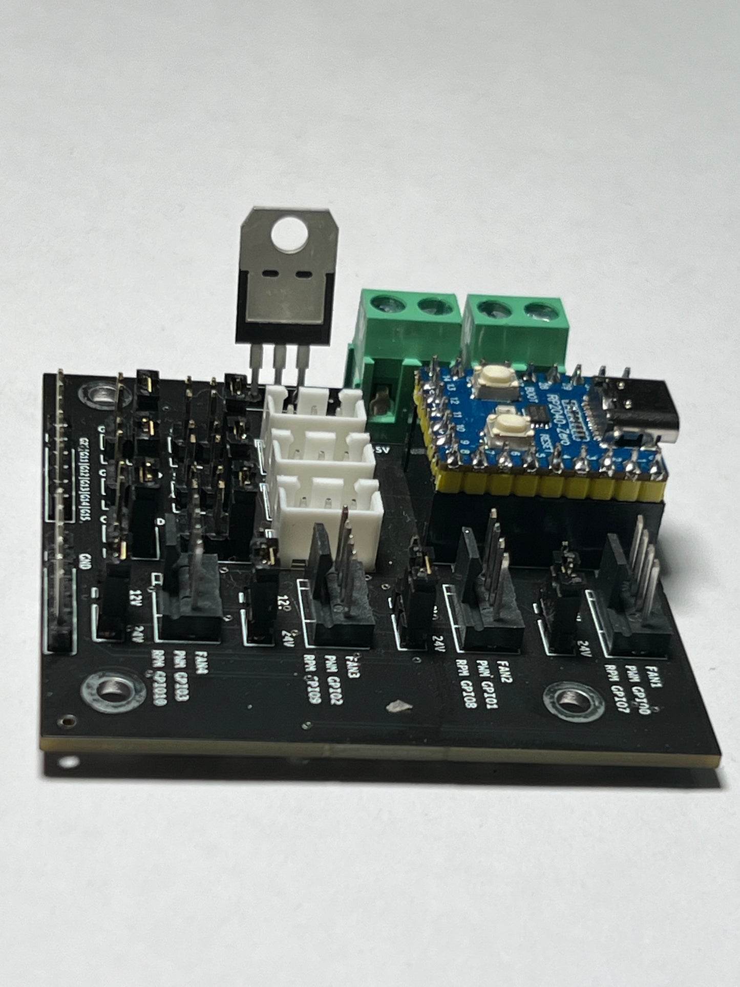 Tiny Fan Board by Gi7mo with RP2040 Controller
